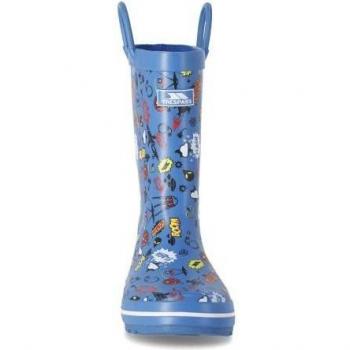 Trespass Apolloton Kids Red Wellington Boots