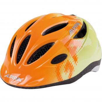 ALPINA Gamma 2.0 Ciclismo para niños, Primavera/Verano, Infantil, Color Orange-Yellow, tamaño 46-51 cm