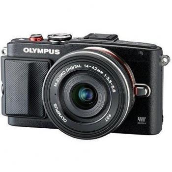 Olympus PEN E-PL6 - Kit cuerpo con objetivo M.Zuiko Digital ED 14-42mm EZ y tarjeta SD Flash Air 8 GB WiFi