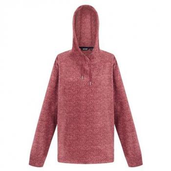 Regatta Women's Mayse Hoodie - Rumba Red Fleece, Size 12