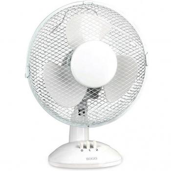 Ventilador de Sobremesa Oscilante 9 (23 cm) 25W Sogo SS-21405