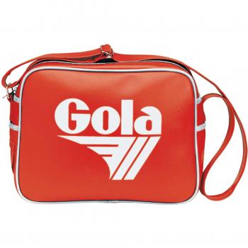 Gola Redford Retro Messenger Bag - 36 cm Red/White