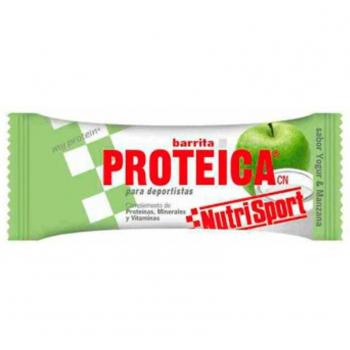 Nutrisport High Protein Bar Manzana 24x44g - Barritas Proteicas Sin Gluten