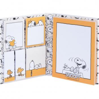 Bloc de notas adhesivas Snoopy Lazy Days Erik amarillo