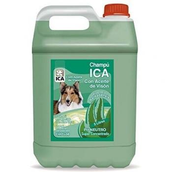 ICA CHPG38 Champú de Aceite Visón con Aloe Vera para Perros