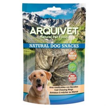 Arquivet Snacks Para Perros Aros Masticables Con Bacalao 2 Unidades