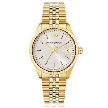 Reloj Philip Watch Mod. R8253597087 - Elegante y Sofisticado - Cuarzo Suizo - Resistente Al Agua - Esfera de Cristal Mineral - Correa de Acero Inoxidable