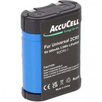 Batería Recargable de Litio 2CR5 500mAh para Cámaras Digitales Canon