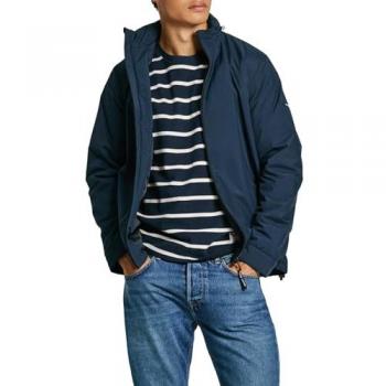 Chaqueta Casual de Hombre Pepe Jeans Townsend Azul Marino - Poliéster, Manga Larga, Talla L