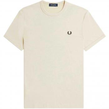 Camiseta Fred Perry Sand Ringer Tee Shirt