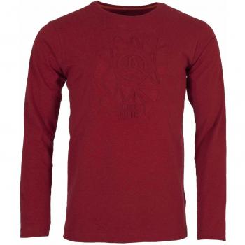 Ternua Gohana Shirt M Camiseta de Manga Larga, Hombre, Rojo