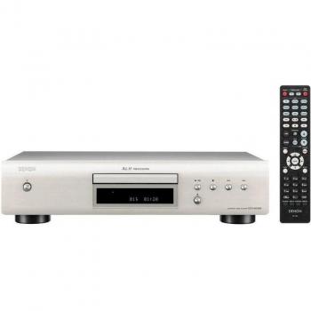 Denon DCD-600NE Reproductor de CD, Compatible con MP3 y WMA, Rango de Frecuencia 2 - 20000 Hz, Color Plata