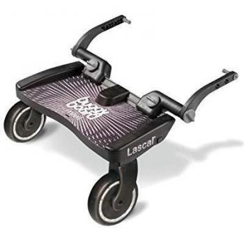 Lascal BuggyBoard Maxi Plataforma con ruedas y amplia superficie, accesorio para niños de 2 a 6 años