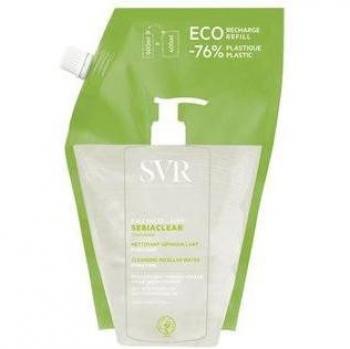 SVR Sebiaclear Micellar Water Eco-Refill 400 ml for Oily Skin