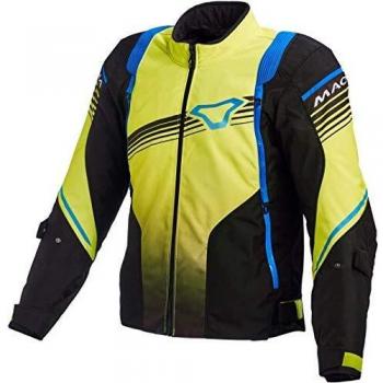Chaqueta MACNA Charger Fluo Amarillo Negro Gris TAMAÑO XL