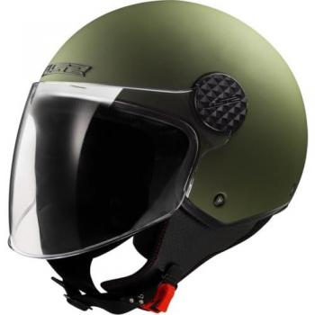 LS2 Casco Jet OF558 Sphere Lux II Verde Mate Militar 2XL