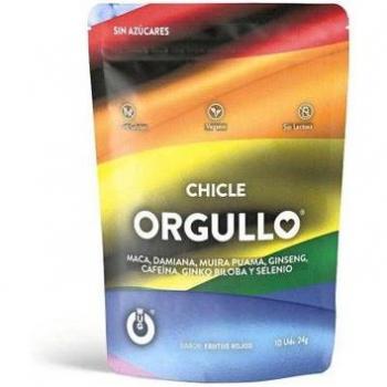 Chicles Wug Orgullo Sabor Frutos Rojos 10 unidades