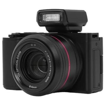 Cámara Digital Compacta Agfaphoto Realishot C130 con Tarjeta SD de 32GB, Sensor CMOS 16MP, Pantalla Táctil LCD de 2.8, Estabilización de Imagen y Autofocus -