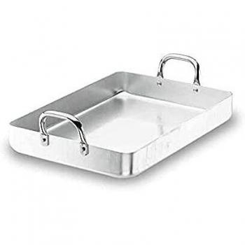 Lacor - 20560F - Rustidera Con Asa Fija 60 cms Aluminio