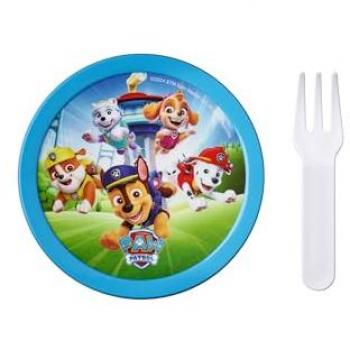Caja de Frutas Campus 300 ml - Paw Patrol, Apta para Lavavajillas y Microondas, Sin BPA