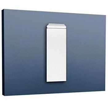 Pilastra Zócalo Decorativo de Estuco Orac K202 LUXXUS, Espuma Sólida Ligera y Resistente, 54 cm