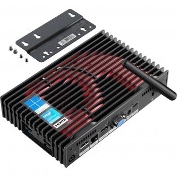 MeLE Fanless Mini PC Celeron N5105 Industrial Computer 8GB RAM 128GB Storage HDMI 4K Desktop