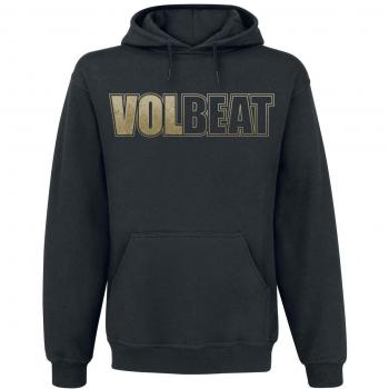 Volbeat Bleeding Crown Skull Sudadera con Capucha Negro S
