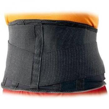 Faja Lumbar McDavid Soporte Espalda Negra - Talla L