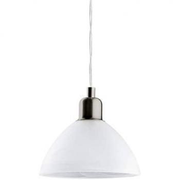 Lámpara Colgante Eglo Brenda Níquel Mate 1 E27 Dimmable Ø19,5cm