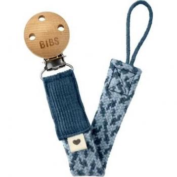 Chupetero BIBS Trenzado Azul Baby Blue