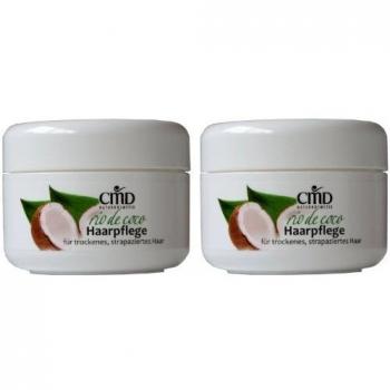 CMD Rio de Coco - Tratamiento capilar con aceite de coco, 2 unidades