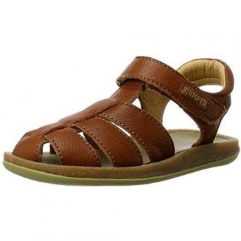 Camper Bicho, Sandalias de Gladiador Niños, Marrón