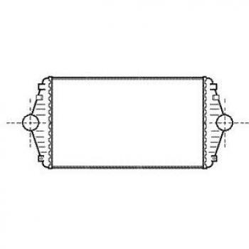 Intercooler VAN WEZEL 09004086 para CITROËN Jumpy, Evasion, Dispatch, Synergie & PEUGEOT Expert, 806 & FIAT Scudo