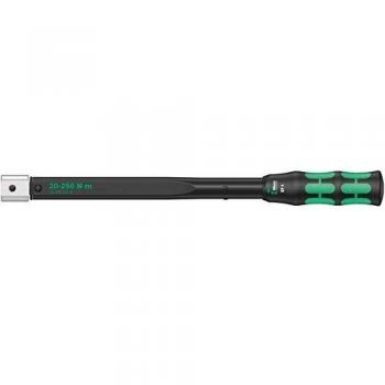 Llave dinamométrica ajustable Wera Click-Torque XP 4 20 Nm, preajustada, rango de torque de 20 a 250 Nm, longitud de 457 mm, accionador cuadrado