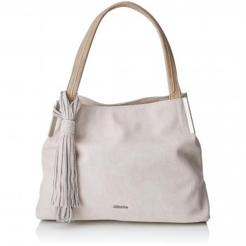 Abbacino Serene, Bolso de Mano para Mujer, Beige, 27x17x36 cm