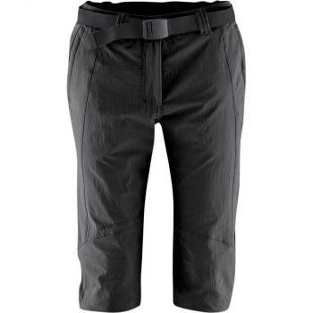 Maier Sports Kluane Women's Outdoor Capri Shorts - Black - Size 44