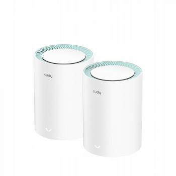 Cudy M1300 AC1200 Dual-Band Mesh Wi-Fi System 2-Pack White
