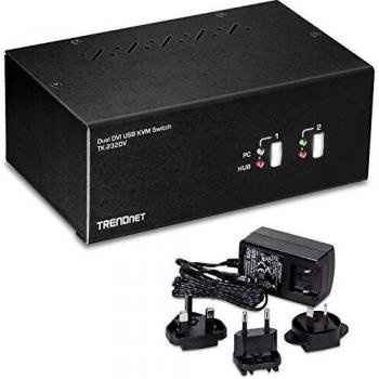 Trendnet TK-232DV interruptor KVM - Periférico de entrada