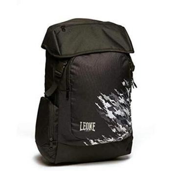 LEONE 1947 Mochila Neocamo Mochila, Unisex - Adulto, Negro, One Sizeca