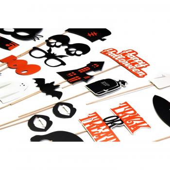 Doiy - Photobooth Halloween, accesorios para fiestas, multicolor