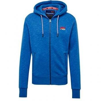 Superdry Sudadera Cali Ziphood Azul para Hombre XL Azul