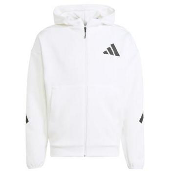 adidas Z.N.E. Full Zip Hoodie White XL
