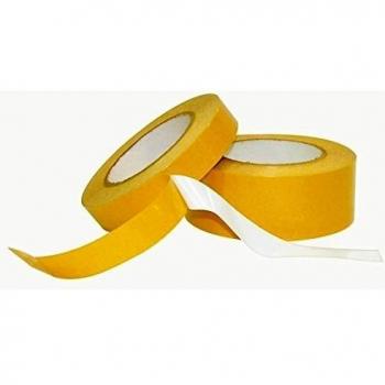 JVCC DC-4414W Cinta de película de PVC con doble recubrimiento: 3/4 in. x 36 yds.