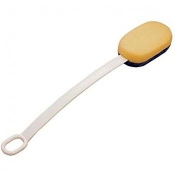 Ayudas Dinámicas H1831ESPONJA DE BAÑO CON MANGO DE PLASTICO, único