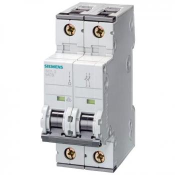 Interruptor Automático Siemens 1P+N C16, 6kA, Montaje en Carril DIN