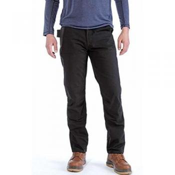 Carhartt Pantalón Steel Negro S.40 - 103160-W32/L32 Full Swing Steel Double Front Pantalones