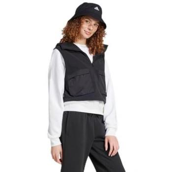 Adidas Women's City Escape Black Fleece Vest