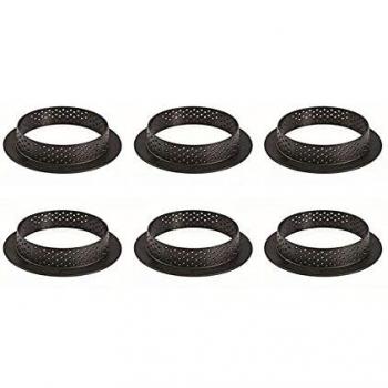 Silikomart TARTE RING - 80 MM N.6 ANELLI