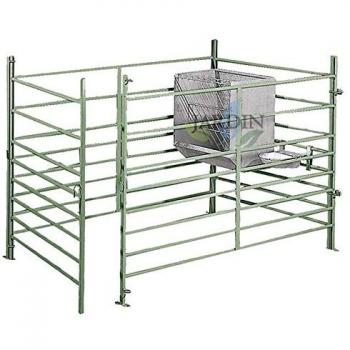 Suinga Valla Cercado Aluminio Verde 100x150x108cm Paridera Ovejas