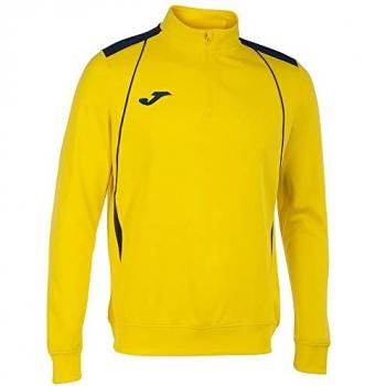 Sudadera Joma Championship VII Hombre Amarillo Marino con media cremallera